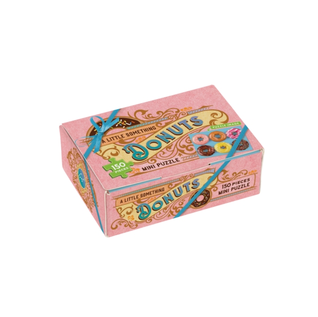 A Little Something Donuts 150-Piece Mini Puzzle, Jigsaw Book