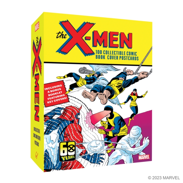 X-Men: 100 Collectible Comic Book Cover Postcards, Postcard book or pack Book