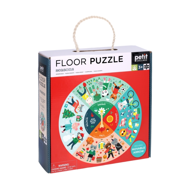 Seasons Floor Puzzle, Jigsaw Book