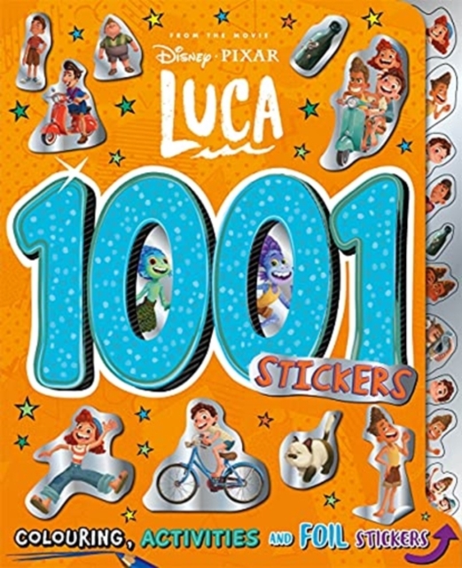 Disney Pixar Luca: 1001 Stickers, Paperback / softback Book