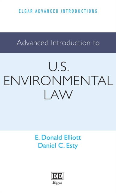 Advanced Introduction to U.S. Environmental Law, EPUB eBook