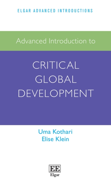 Advanced Introduction to Critical Global Development, PDF eBook