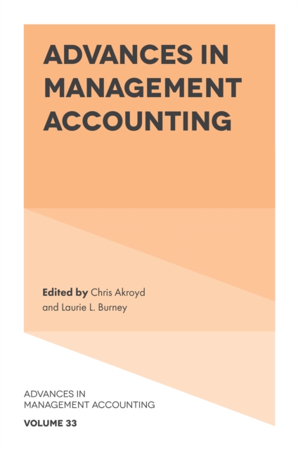 Advances in Management Accounting, PDF eBook