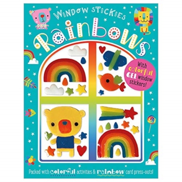 Window Stickies Rainbows, Paperback / softback Book