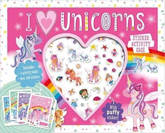 I Love Unicorns Sticker Activity Case, Paperback / softback Book