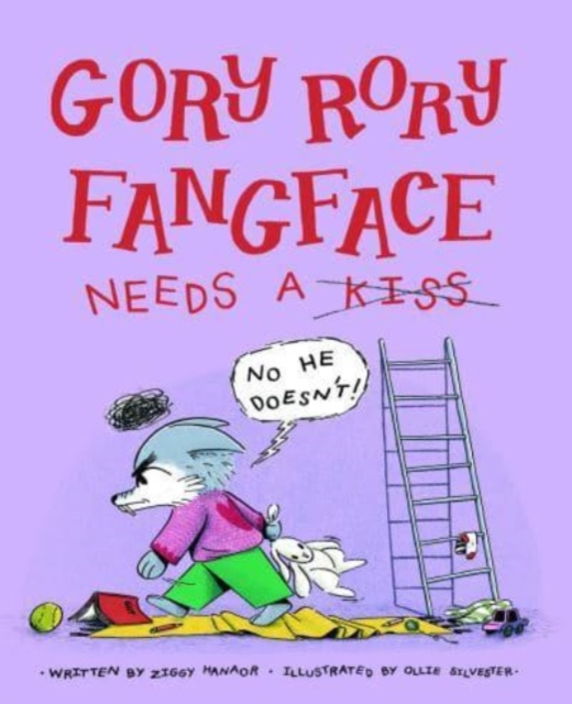Gory Rory Fangface Needs a Kiss, Hardback Book