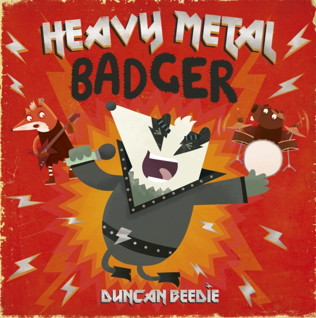 Heavy Metal Badger, Hardback Book
