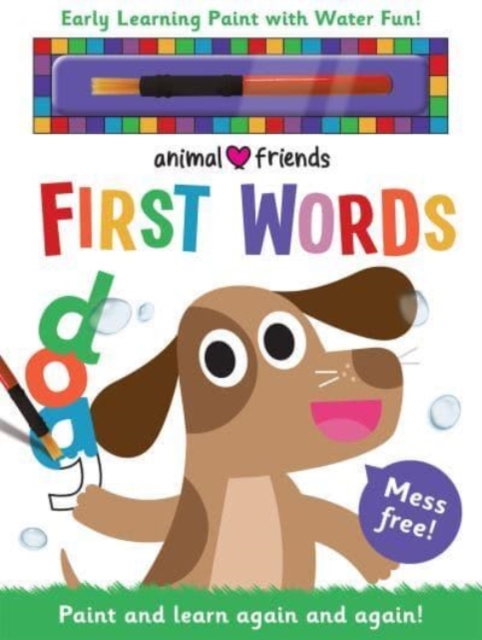 Animal Friends First Words, Hardback Book