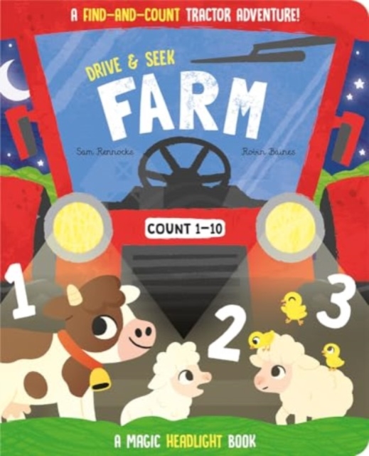 Drive & Seek Farm - A Magic Find & Count Adventure, Board book Book