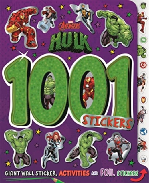 Marvel Hulk: 1001 Stickers, Paperback / softback Book