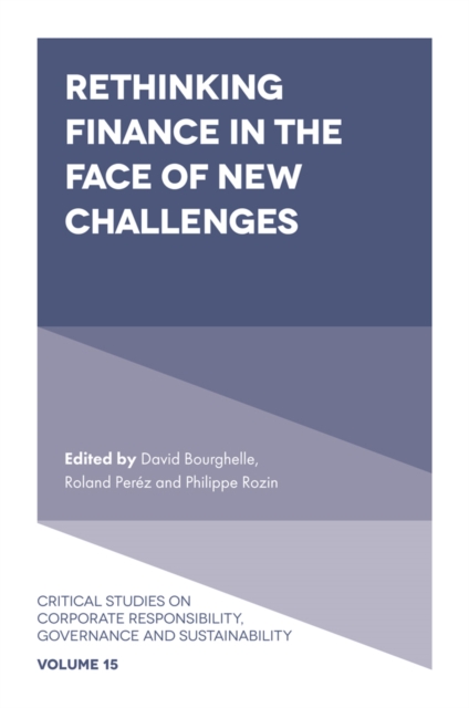 Rethinking Finance in the Face of New Challenges, PDF eBook