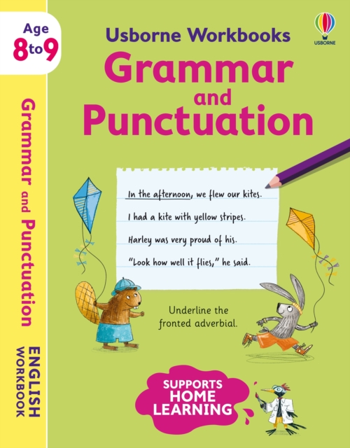 Usborne Workbooks Grammar and Punctuation 8-9, Paperback / softback Book
