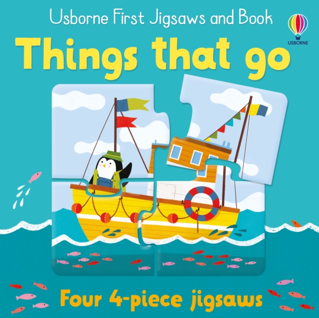 Usborne First Jigsaws And Book: Things that go, Paperback / softback Book