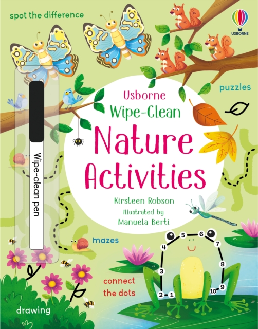 Wipe-Clean Nature Activities, Paperback / softback Book