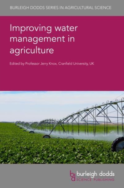 Improving Water Management in Agriculture, Hardback Book