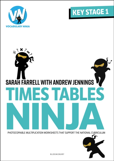 Times Tables Ninja for KS1 : Photocopiable multiplication worksheets that support the National Curriculum, PDF eBook