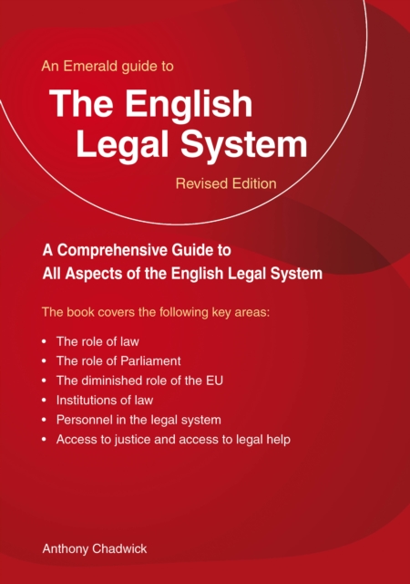 A Guide To The English Legal System : New Edition - 2023, EPUB eBook