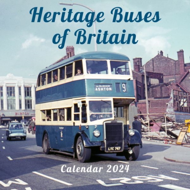 Heritage Buses of Britain Calendar 2024, Calendar Book