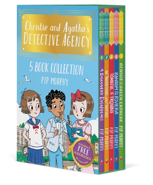 Christie and Agatha's Detective Agency 5 Book Box Set, Boxed pack Book