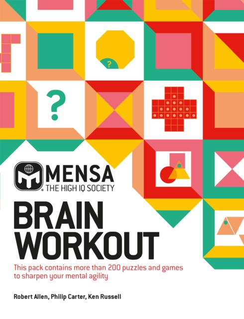 Mensa Brain Workout Pack : Improve your mental abilities with 200 puzzles and games, Multiple-component retail product, boxed Book