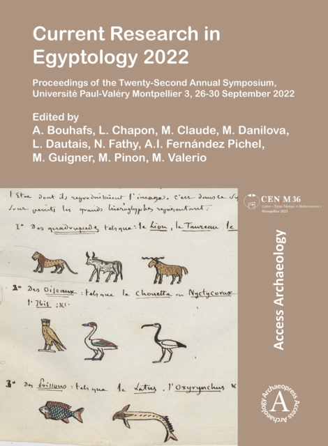 Current Research in Egyptology 2022 : Proceedings of the Twenty-Second Annual Symposium, Universite Paul-Valery Montpellier 3, 26-30 September 2022, Paperback / softback Book