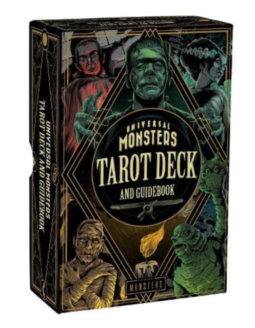 Universal Monsters Tarot Deck and Guidebook, Hardback Book