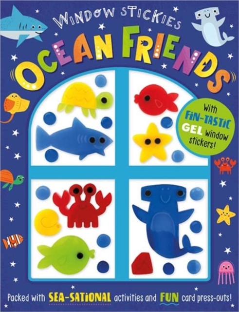 Window Stickies Ocean Friends, Paperback / softback Book