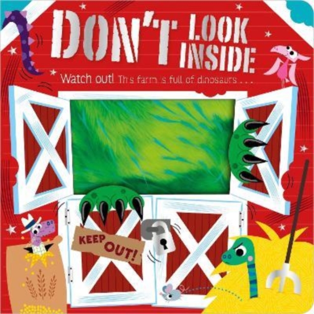Don't Look Inside (this farm is full of dinosaurs), Hardback Book