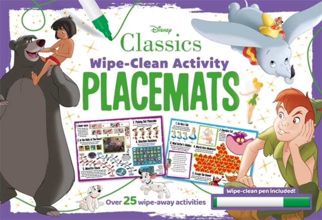 Disney Classics: Wipe-Clean Activity Placemats, Paperback / softback Book