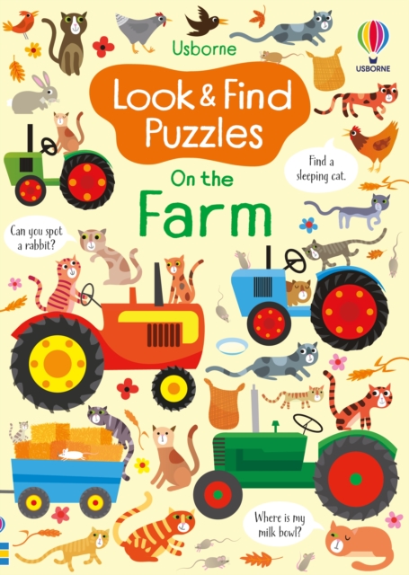 Look and Find Puzzles On the Farm, Paperback / softback Book
