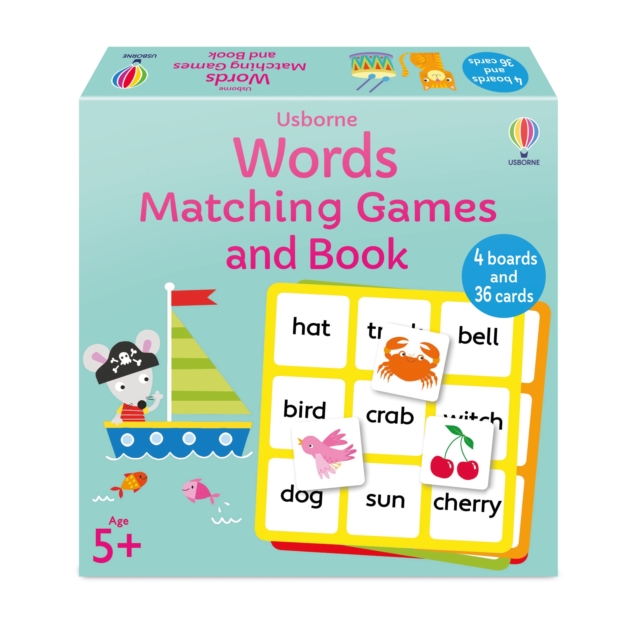 Words Matching Games and Book, Game Book