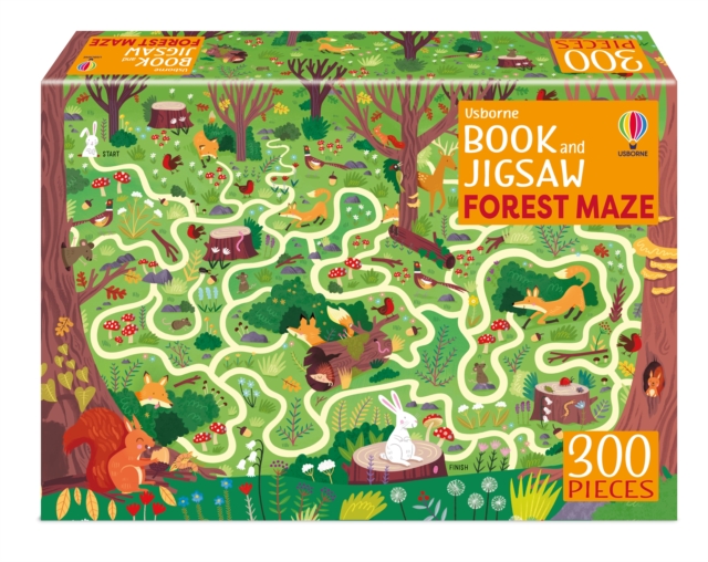 Usborne Book and Jigsaw Forest Maze, Paperback / softback Book