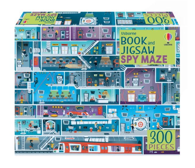 Usborne Book and Jigsaw Spy Maze, Paperback / softback Book