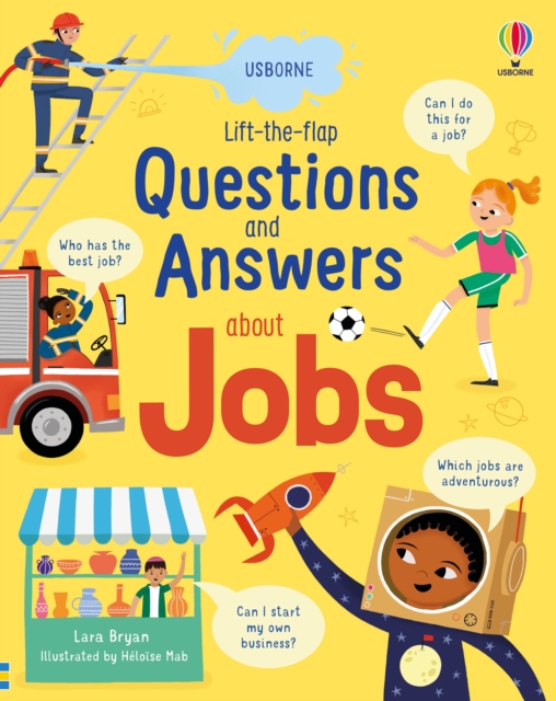 Lift-the-flap Questions and Answers about Jobs, Board book Book