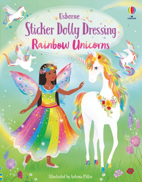 Sticker Dolly Dressing Rainbow Unicorns, Paperback / softback Book