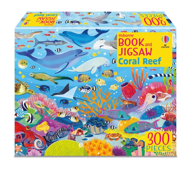 Usborne Book and Jigsaw Coral Reef, Paperback / softback Book