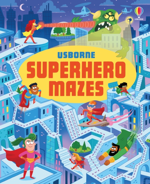 Superhero Mazes, Paperback / softback Book