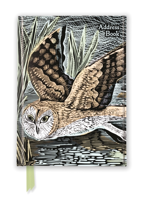 Angela Harding: Marsh Owl (Address Book), Address book Book