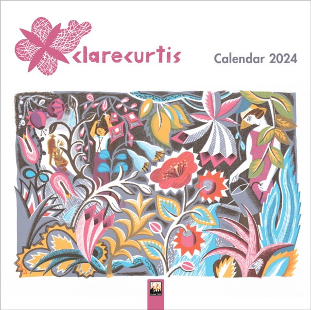 Clare Curtis Wall Calendar 2024 (Art Calendar), Calendar Book