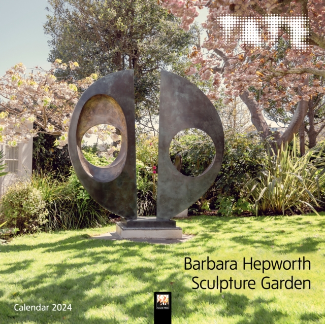Tate: Barbara Hepworth Sculpture Garden Wall Calendar 2024 (Art Calendar), Calendar Book