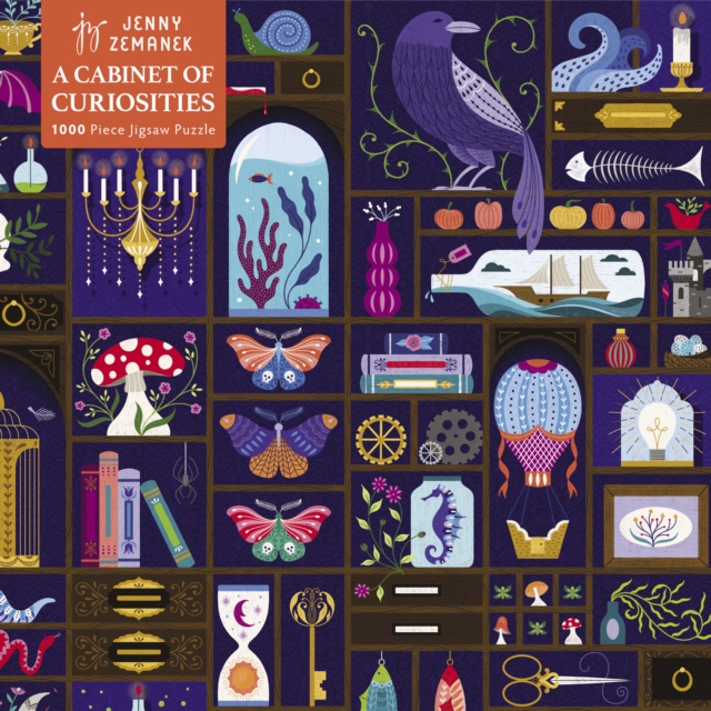 Adult Jigsaw Puzzle: Jenny Zemanek: A Cabinet of Curiosities : 1000-piece Jigsaw Puzzles, Jigsaw Book