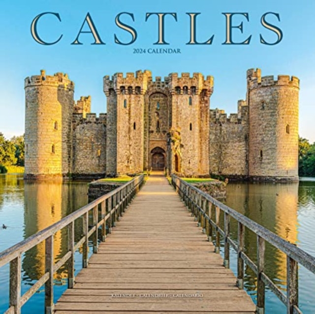 Castles Calendar 2024  Square Scenic Wall Calendar - 16 Month, Calendar Book