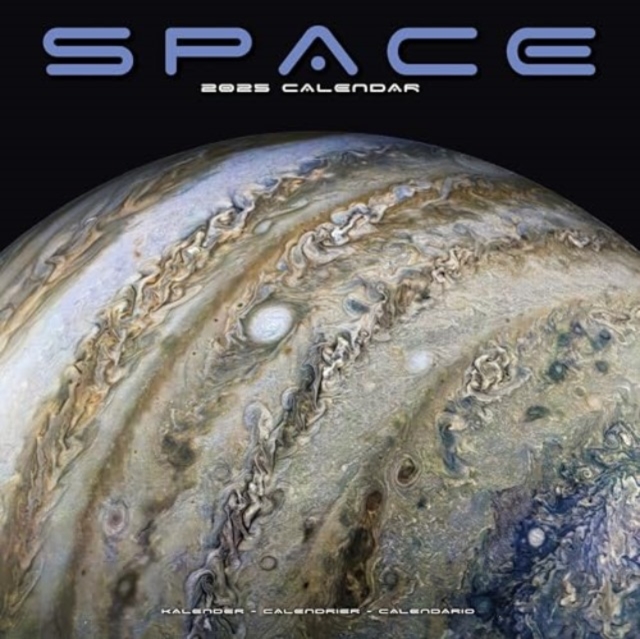 Space Calendar 2025 Square Space Wall Calendar - 16 Month, Calendar Book