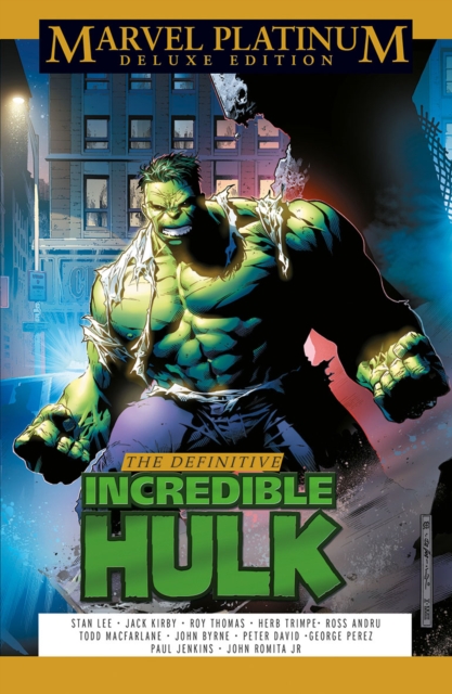 Marvel Platinum Deluxe Edition: The Definitive Incredible Hulk, Hardback Book
