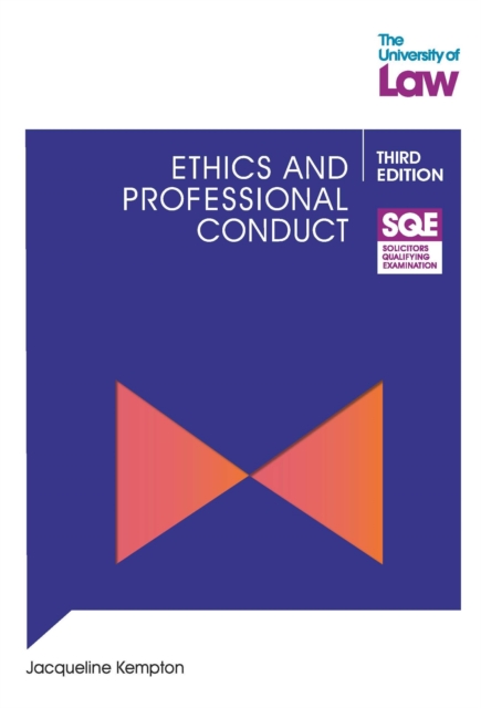 SQE - Ethics and Professional Conduct 3e, Paperback / softback Book