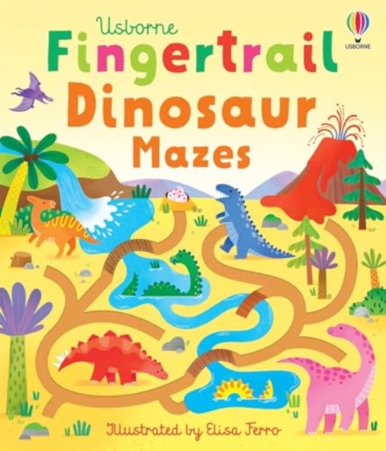 Fingertrail Dinosaur Mazes, Board book Book