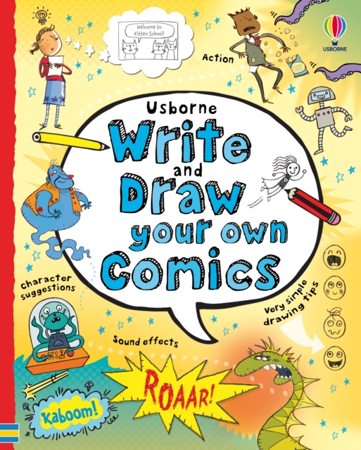 Write and Draw Your Own Comics, Spiral bound Book