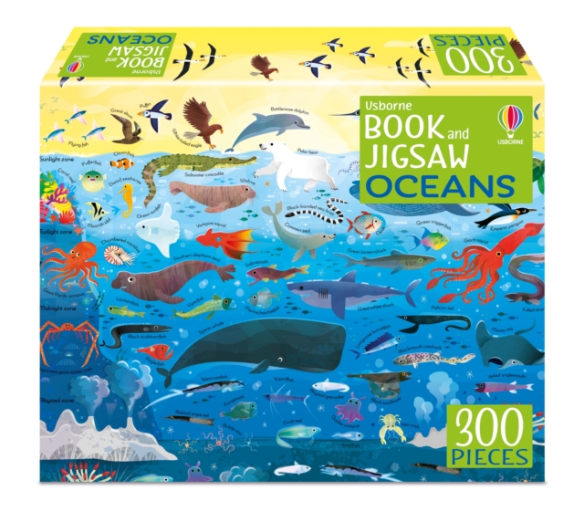 Usborne Book and Jigsaw Oceans, Paperback / softback Book