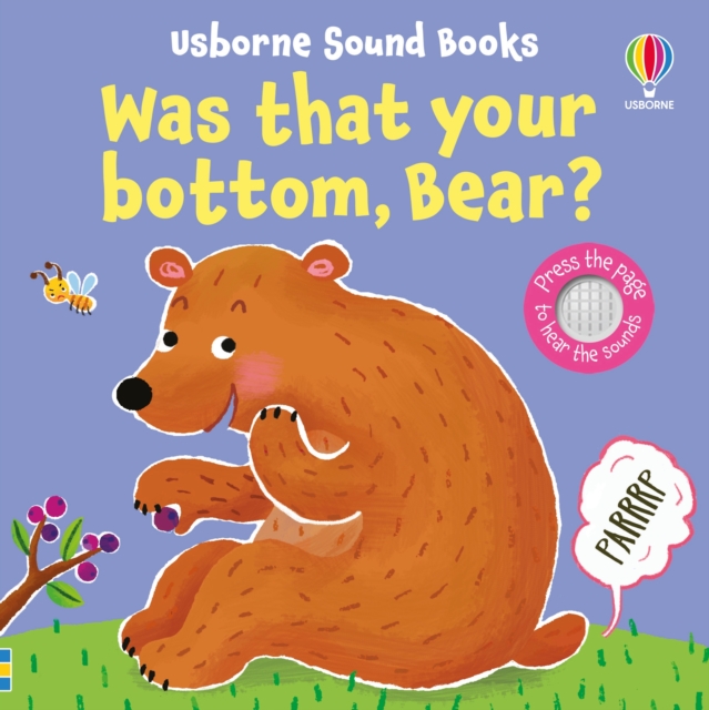 Was That Your Bottom, Bear?, Board book Book