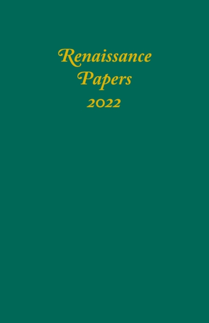 Renaissance Papers 2022, PDF eBook